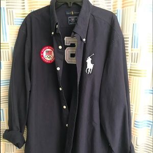 Ralph Lauren men polo button up